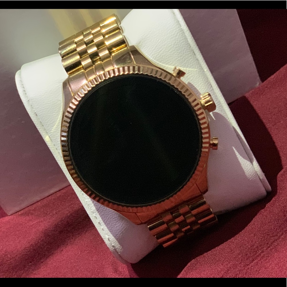 Michael Kors Unisex Gold-tone Smartwatch
